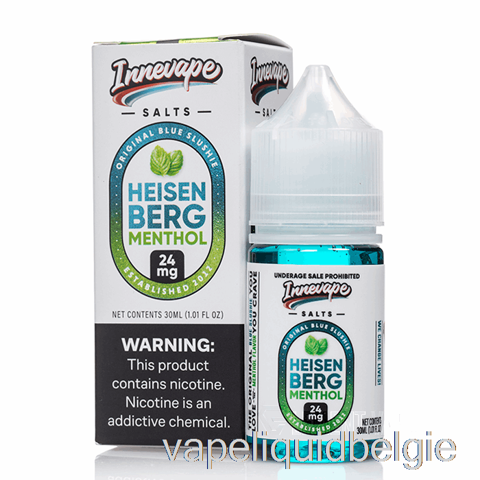 Vape Smaken Heisenberg Mentholzouten - Innevape E-liquids - 30ml 24mg